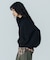 VOLUME SLEEVE ZIP UP TOP