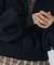 VOLUME SLEEVE ZIP UP TOP