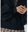 VOLUME SLEEVE ZIP UP TOP