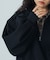 VOLUME SLEEVE ZIP UP TOP