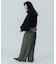 VOLUME SLEEVE ZIP UP TOP