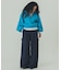VOLUME SLEEVE ZIP UP TOP