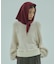 KNIT VOLUME SLEEVES TOP