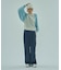 KNIT VOLUME SLEEVES TOP