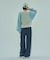 KNIT VOLUME SLEEVES TOP