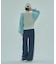 KNIT VOLUME SLEEVES TOP