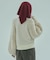 KNIT VOLUME SLEEVES TOP