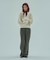 KNIT VOLUME SLEEVES TOP