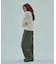 KNIT VOLUME SLEEVES TOP