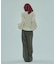 KNIT VOLUME SLEEVES TOP
