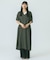 SLIT NECK S/S DRESS