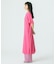 SLIT NECK S/S DRESS