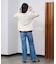 RUFFLED KNIT CARDIGAN