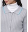 RUFFLED KNIT CARDIGAN