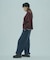DRAWSTRING HEM BOA PANTS