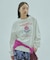 ROSE PRINT L/S SWEAT