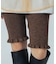 LAME KNIT HALF PANTS