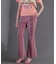 JACQUARD FLARE PANTS