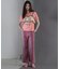 JACQUARD FLARE PANTS