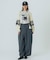 TUCK BARREL PANTS