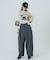 TUCK BARREL PANTS
