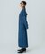 DENIM VOLUME SLEEVE DRESS