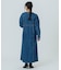 DENIM VOLUME SLEEVE DRESS