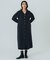 DENIM VOLUME SLEEVE DRESS