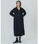 DENIM VOLUME SLEEVE DRESS