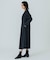 DENIM VOLUME SLEEVE DRESS