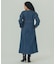 DENIM VOLUME SLEEVE DRESS