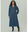 DENIM VOLUME SLEEVE DRESS