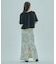BLEACH SWEAT SKIRT