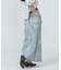 DAMEGE DENIM SKIRT