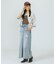 DAMEGE DENIM SKIRT
