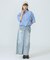 DAMEGE DENIM SKIRT