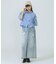 DAMEGE DENIM SKIRT