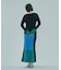 MULTICOLOR RIB KNIT SKIRT