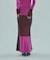 MULTICOLOR RIB KNIT SKIRT