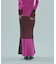MULTICOLOR RIB KNIT SKIRT