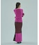 MULTICOLOR RIB KNIT SKIRT