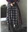 PLEATED LONG SKIRT