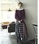 PLEATED LONG SKIRT