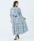 BLOCK PRINT SMOCK OP