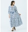 BLOCK PRINT SMOCK OP