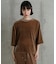 CHIGNON ベロアメッシュTシャツ