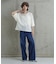 CHIGNON ベロアメッシュTシャツ