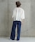 CHIGNON ベロアメッシュTシャツ