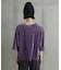 CHIGNON ベロアメッシュTシャツ