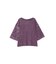 CHIGNON ベロアメッシュTシャツ
